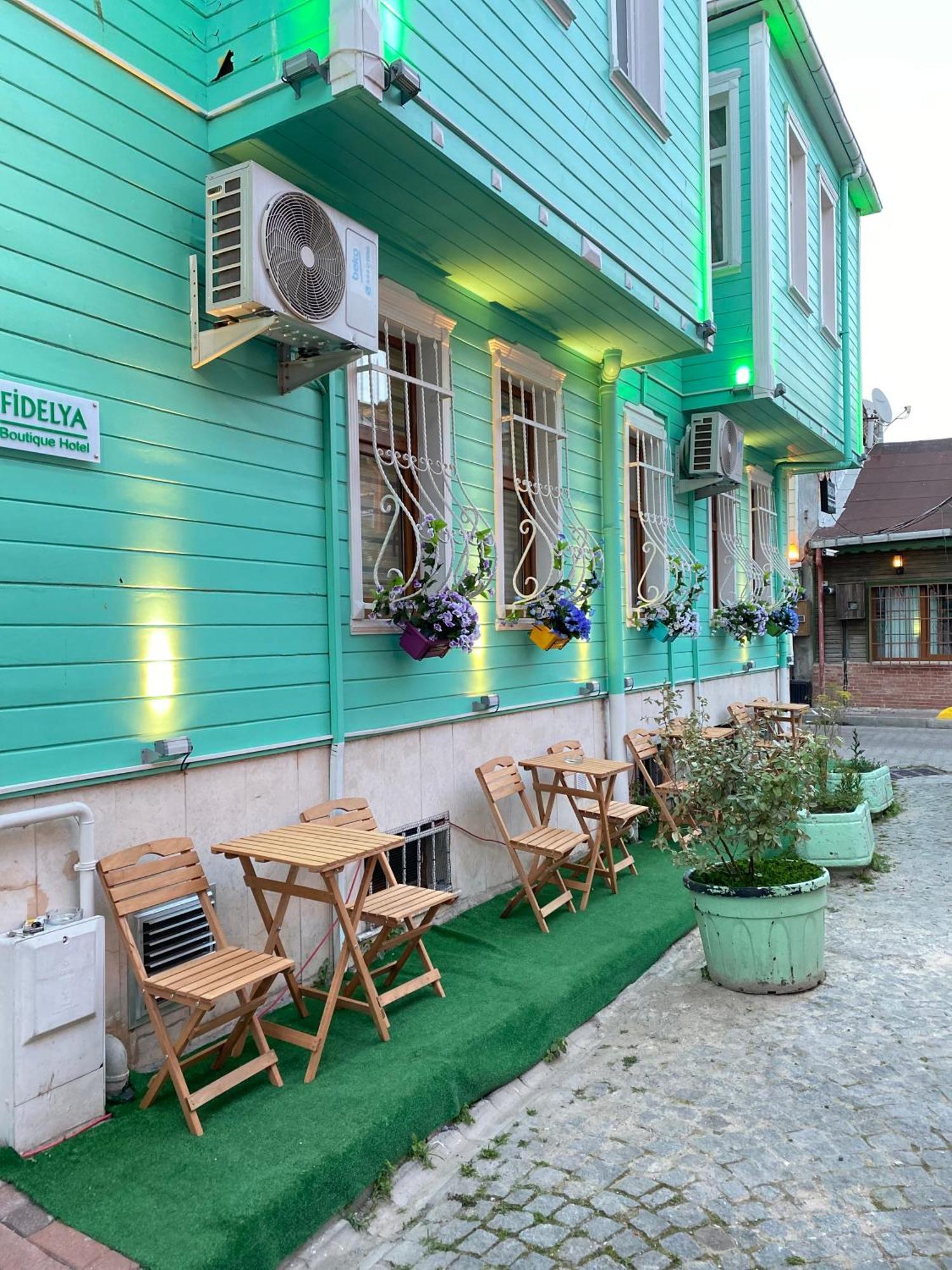 Fidelya Boutique Hotel Стамбул Экстерьер фото
